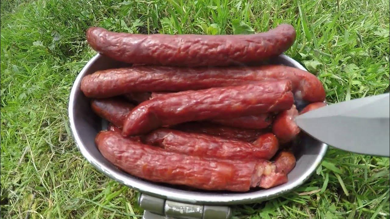 Какую колбасу жарят