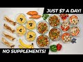 $7/Day Budget Vegan Meal Prep (High Protein)
