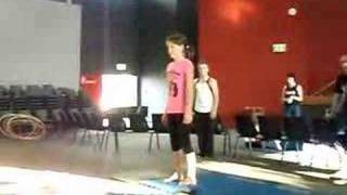 Swan Dive off Teeter Board