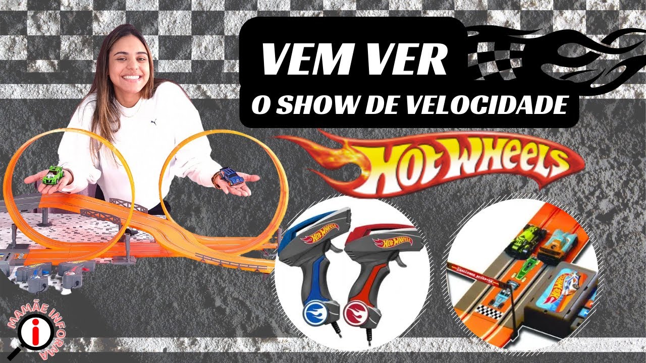 Pista Hot Wheels Track Set Deluxe 632cm 2 Carros - Oferta