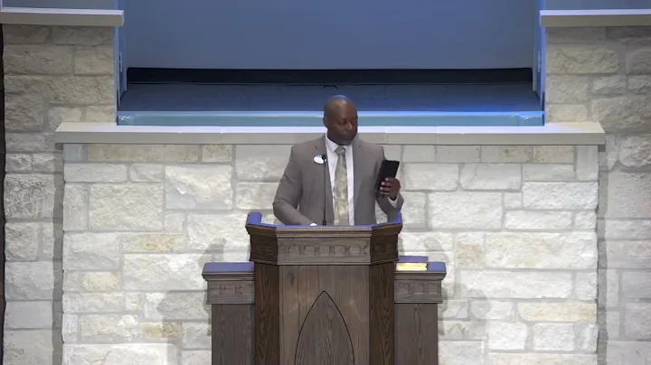 Eric Owens - Self-Control: God is Telling Us what He wants Us to Become   __  Gen. 3, Gal 5:22-23