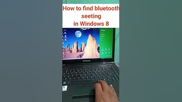 How  to find Bluetooth seeting in windows 8 ll #shorts #windows8  #bluetooth #connect