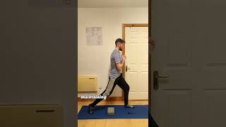 1 minute split squat test