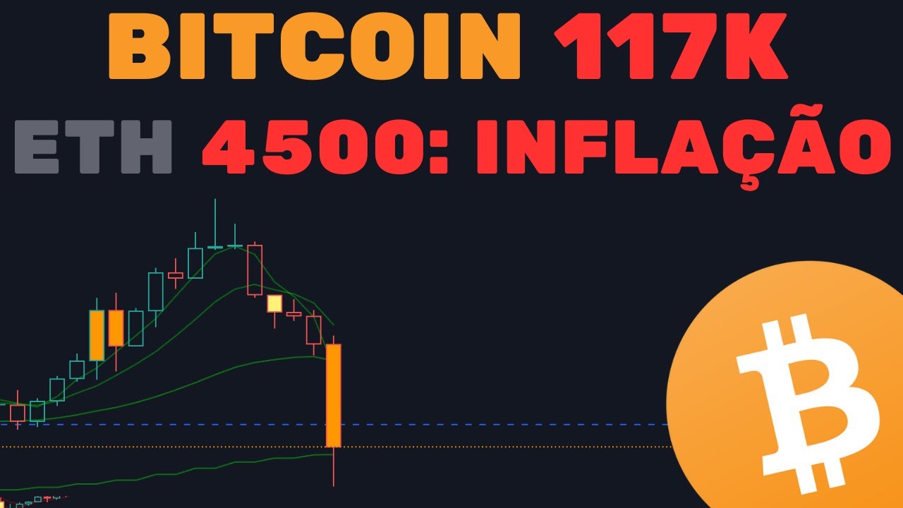 BITCOIN DUMP 117K: ETH CAI EM 4500: INFLAÇÃO TERRÍVEL: COMEÇO DO DUMP? -  Análise Técnica/Sentimento