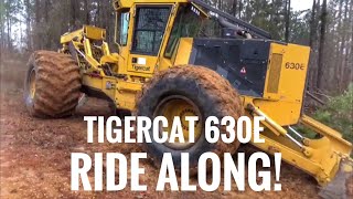 Tigercat 630E ride along!