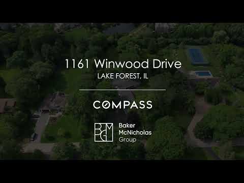 1161 Winwood Drive, Lake Forest, IL home video tour