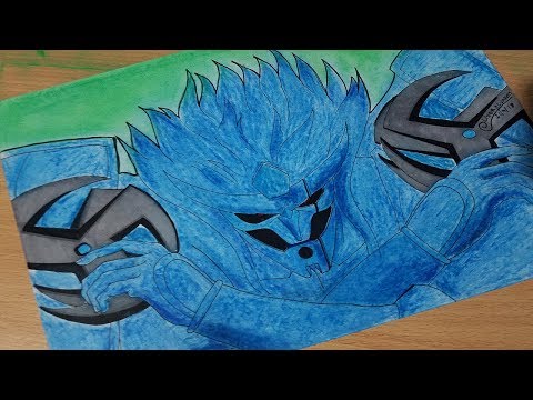 Speed Drawing Susanoo Kakashi How To Draw Susanoo Perfect