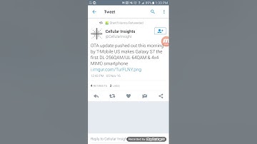 T-Mobile LTE advanced  (256QAM update)
