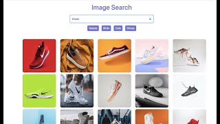 How to Build Unsplash Image Search App Using React screenshot 2