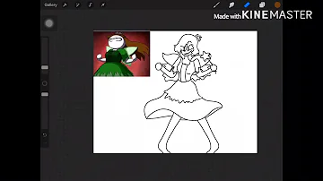 The Girlfriend Fairy {Speed drawing}