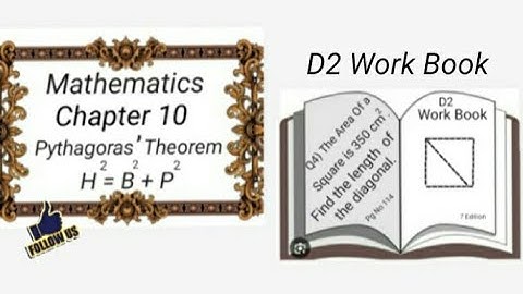 D2 Chapter 10 Pythagoras