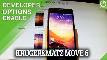 Allow USB Debugging KRUGER & MATZ Move 6 - Developer Options