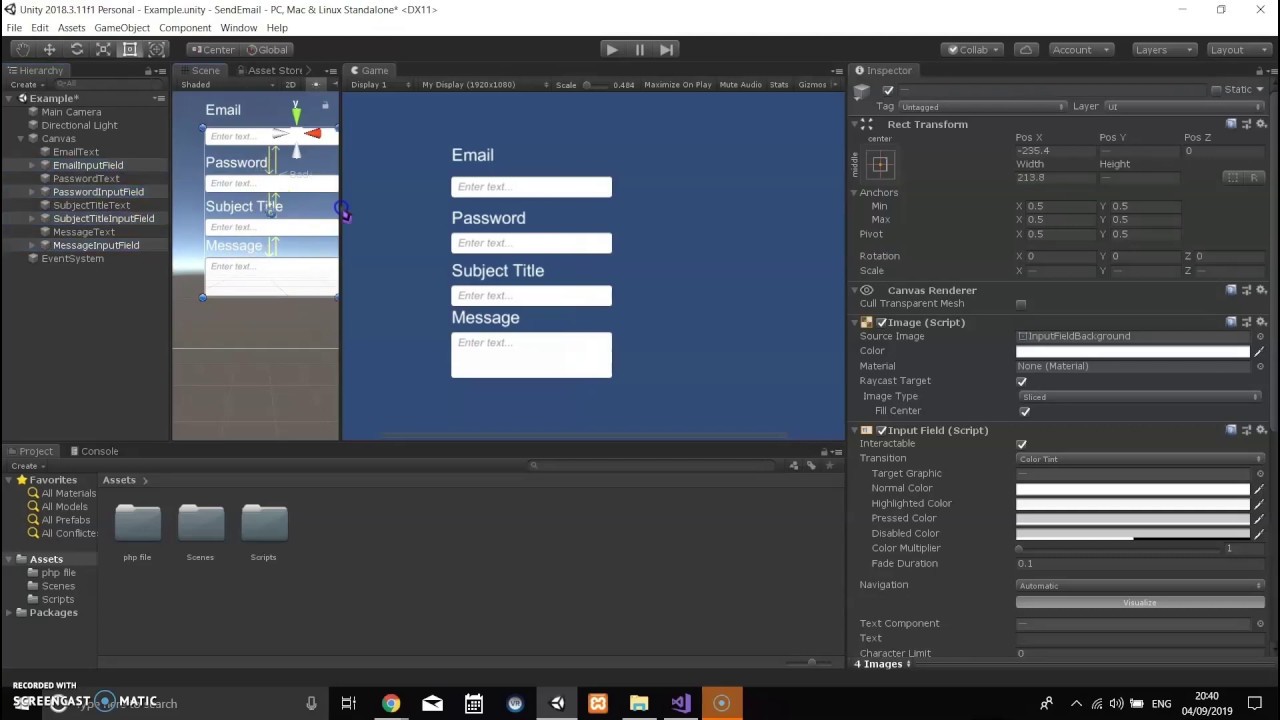 How to send emails from Unity - YouTube
