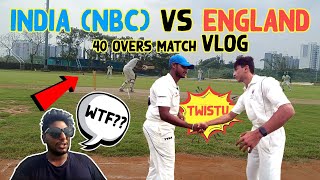 NBC vs England 40 Overs Match VLOG 🤯| NBC Vlogs | Nothing But Cricket #cricket #cricketvlogs
