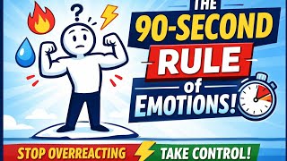 The 90-Second Rule of Emotions ||How to Stop Emotional Overreaction||