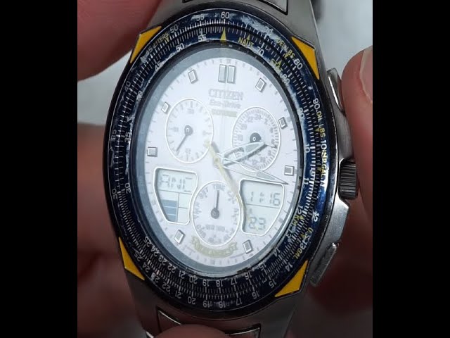 Citizen Blue Angels Skyhawk aviation watch C650-T000959  display picture 3