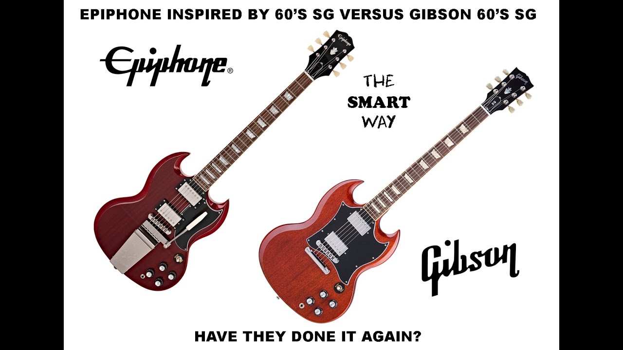 【要調整】Epiphone SG Maestro Epiphone Inspired By 60's SG Maestro Vibrola Vs Gibson 60's