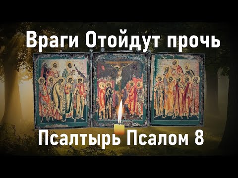 Враги отойдут прочь!Испытай силу этой сильной молитвы. Псалтырь Псалом 8.