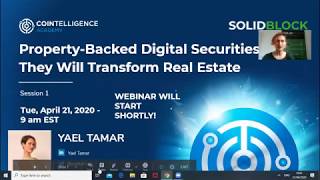 Tokenization 101 Real Estate Course Intro Webinar