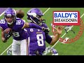Minnesota Vikings' Thrilling Week 12 Comeback win over the Panthers | Baldy Breakdown