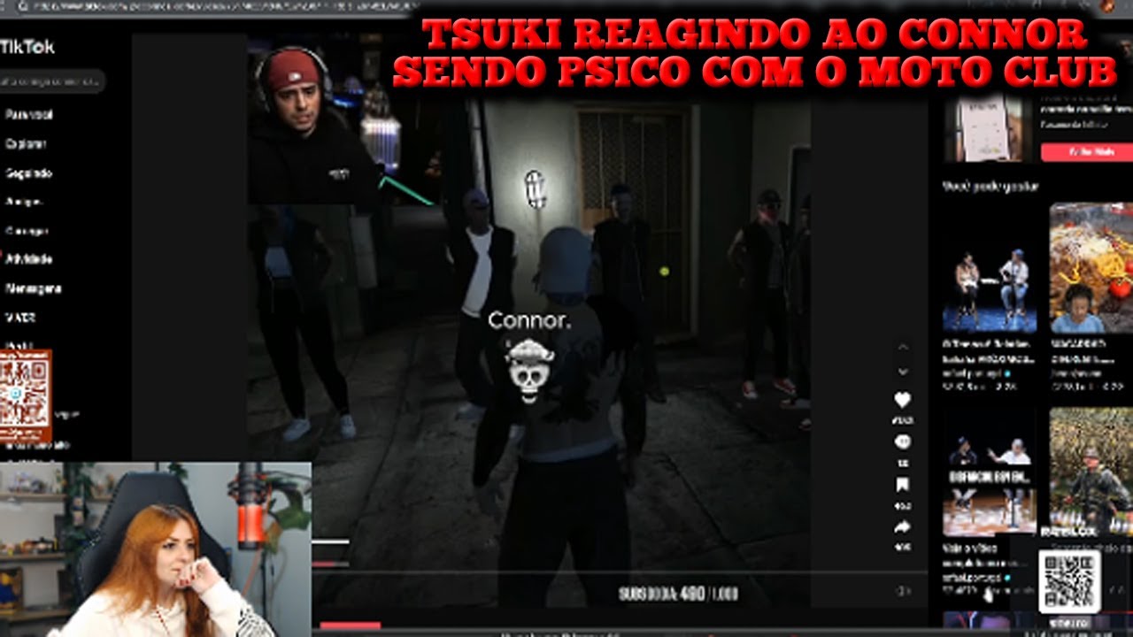Tsuki Reagindo Ao Connor Ativando o Modo Psico Contra o Moto Club!