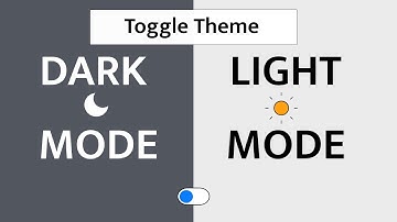 How To Make Website DARK MODE | Dark mode in html css