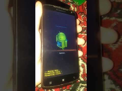 Lenovo s920 сброс настроек hard reset графический ключ пароль зависает висит на заставке