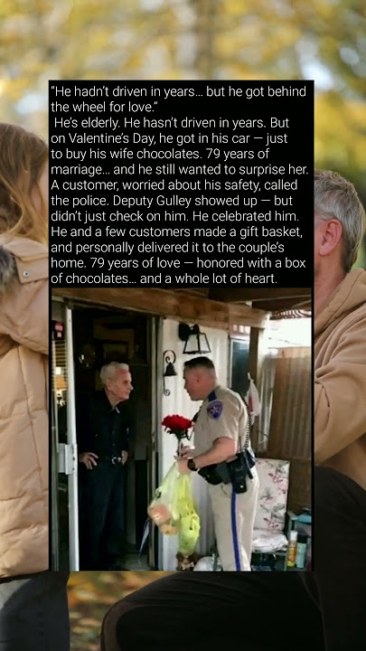 He Drove for the First Time in Years… Just to Buy Her Chocolates” #shorts - YouTube