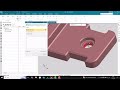 [016] Siemens NX CAM ( DELETE FACE - SEÇİLEN YÜZEYİ SİLME ) #ücretsizeğitim