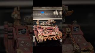 WB Rhino #wordbearers #warhammer40k #warhammer #chaos #grimdark #lorgar #rhino #miniaturepainter