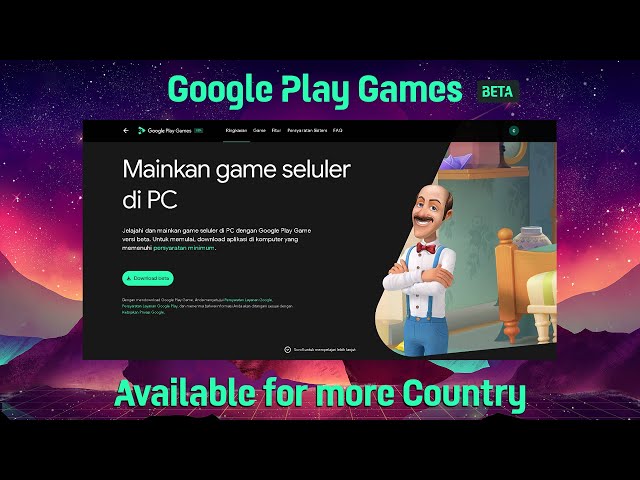 Google Play Games Beta para Windows já está a chegar a alguns países