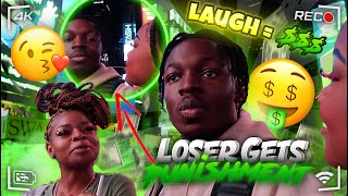 Paying Girls To Make Me Laugh She Said She Give Me A Kiss If You... Public Interview