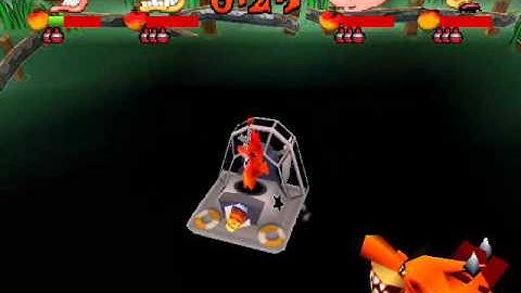 Crash Bash - 200% - #102 - Swamp Fox - Gold Relic Challenge