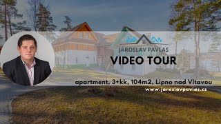 Video tour of the apartment, 3+kk, 104m2, Lipno nad Vltavou (English subtitles)