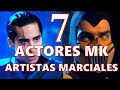 🔞7 ACTORES de película MORTAL KOMBAT expertos en artes marciales