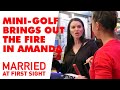 Exclusive: Tash and Amanda get competitive over minigolf | MAFS 2020