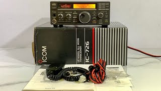 💢iCom IC-726 HF/50MHz 140/25W Complete with Box💢 - YouTube