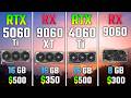 RTX 5060 Ti vs RX 9060 XT vs RTX 4060 Ti vs RX 9060 | Test in 7 Games
