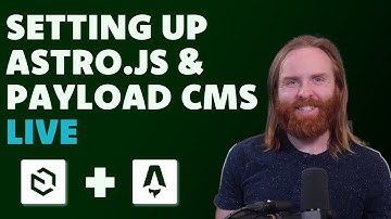 Setting up Astro.js and Payload CMS LIVE
