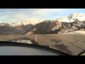 Take-off from Courchevel with the Pilatus PC12NG