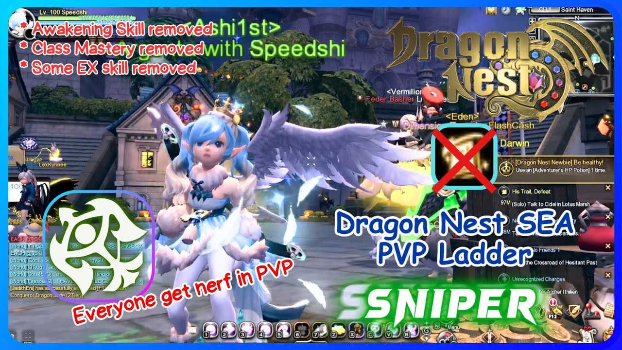 Снайперская лестница PVP | Dragon Nest SEA 