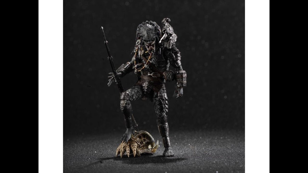 Hiya Toys Exquisite Mini Predator 2 Elder Predator V2. 1/18 Scale ...