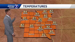 A terrific stretch of weather ahead in Nebraska & Iowa