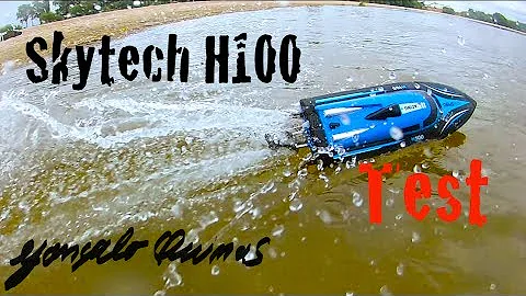 Skytech H100 Full test Super Cheap and fast Rc boat