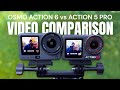 DJI Osmo Action 6 vs Osmo Action 5 Pro - Video Quality Comparison