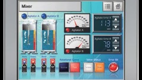 Simulator HMI ProFace and GX works 2. OR Simulator HMI ProFace to PLC Mitsubishi