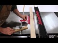 Ripping Narrow Stock With Your SawStop Table Saw