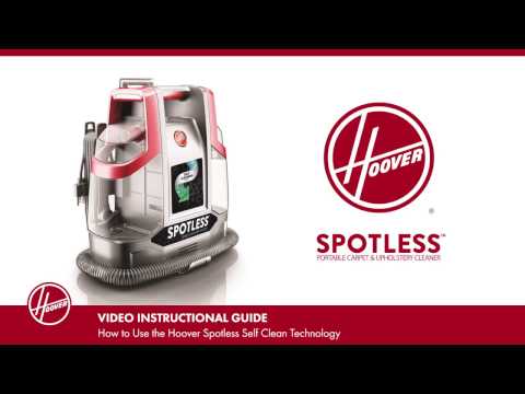 Hoover® Spotless Portable Carpet & Upholstery Cleaner - How To Use Spotless