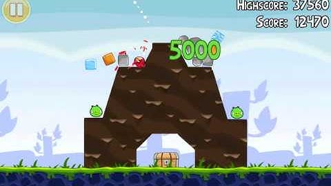 Official Angry Birds 3 Star Walkthrough Theme 1 Levels 6-10
