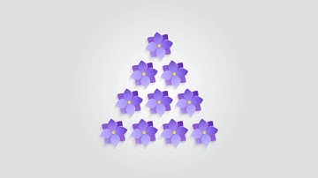 Flat logo flower - 4K. After Effects Project on Videohive.net